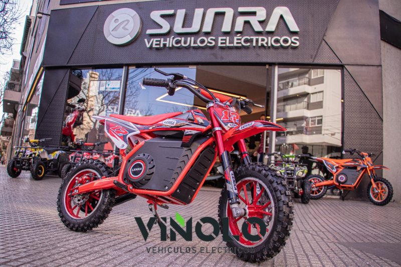 Moto Mini Enduro Con Control De Velocidad Sunra / M