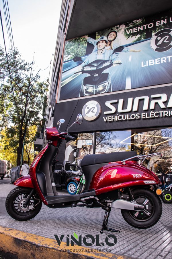 Moto Scooter Electrico Folk 50km Autonomia 2000w / G
