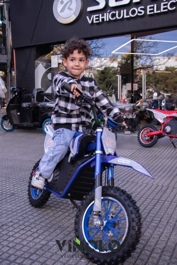 Moto Mini Enduro Para Niños Sunra Envio+ Casco/ M - Imagen 5