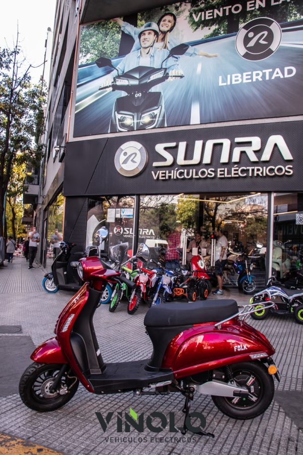 Moto Scooter Electrico Folk 50km Autonomia 2000w / G - Imagen 13