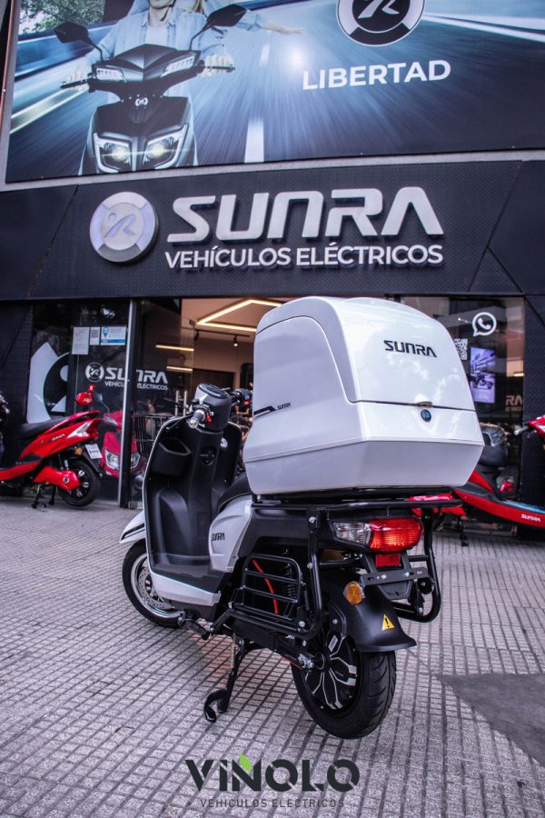 Moto Delivery Electrica Sunra Caguu 50km Caja Termica / E - Imagen 15
