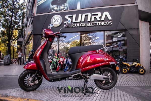 Moto Scooter Electrico Folk 50km Autonomia 2000w / G - Imagen 11