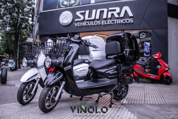 Moto Delivery Electrica Sunra Caguu 50km Caja Termica / E