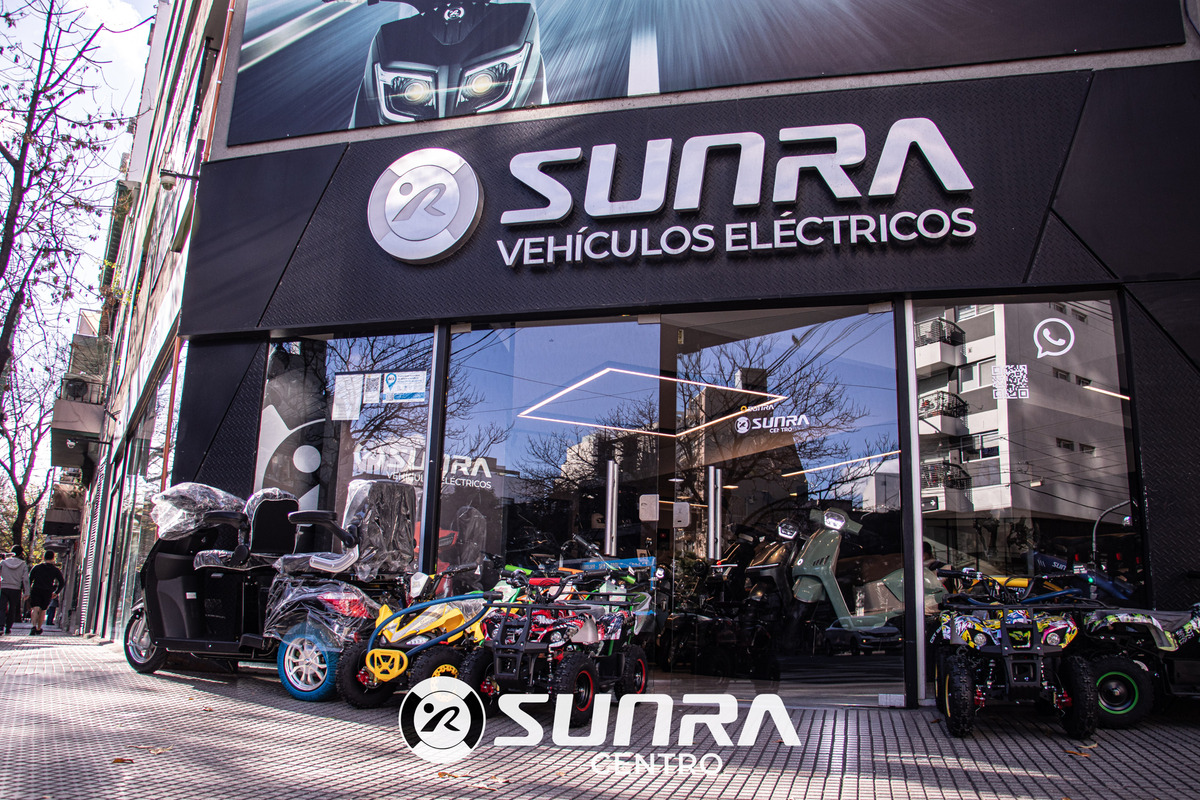 Scooter Electrico Sunra Hawk Litio Usada Negro + Casco / E - Imagen 10