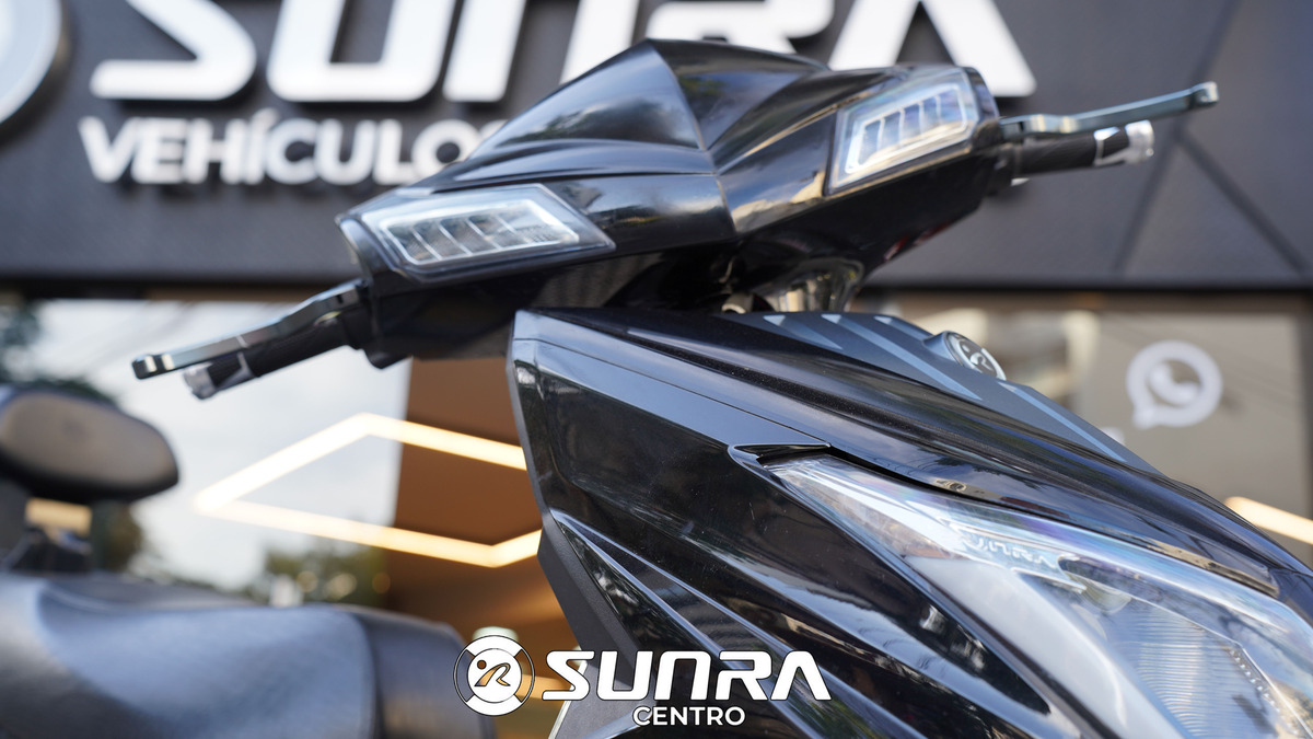 Scooter Electrico Sunra Hawk Litio Usada Negro + Casco / E - Imagen 5