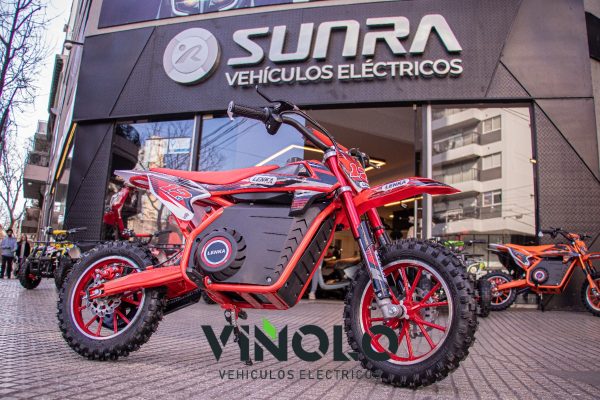 Moto Mini Electrica Sunra 1000w + Casco Envios / E - Imagen 8