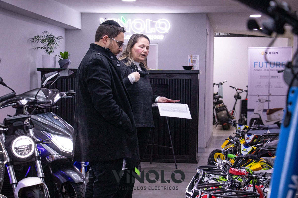 Moto Eléctrica Vintage Litio Sunra 3000w + Casco Y Envio / M - Imagen 15