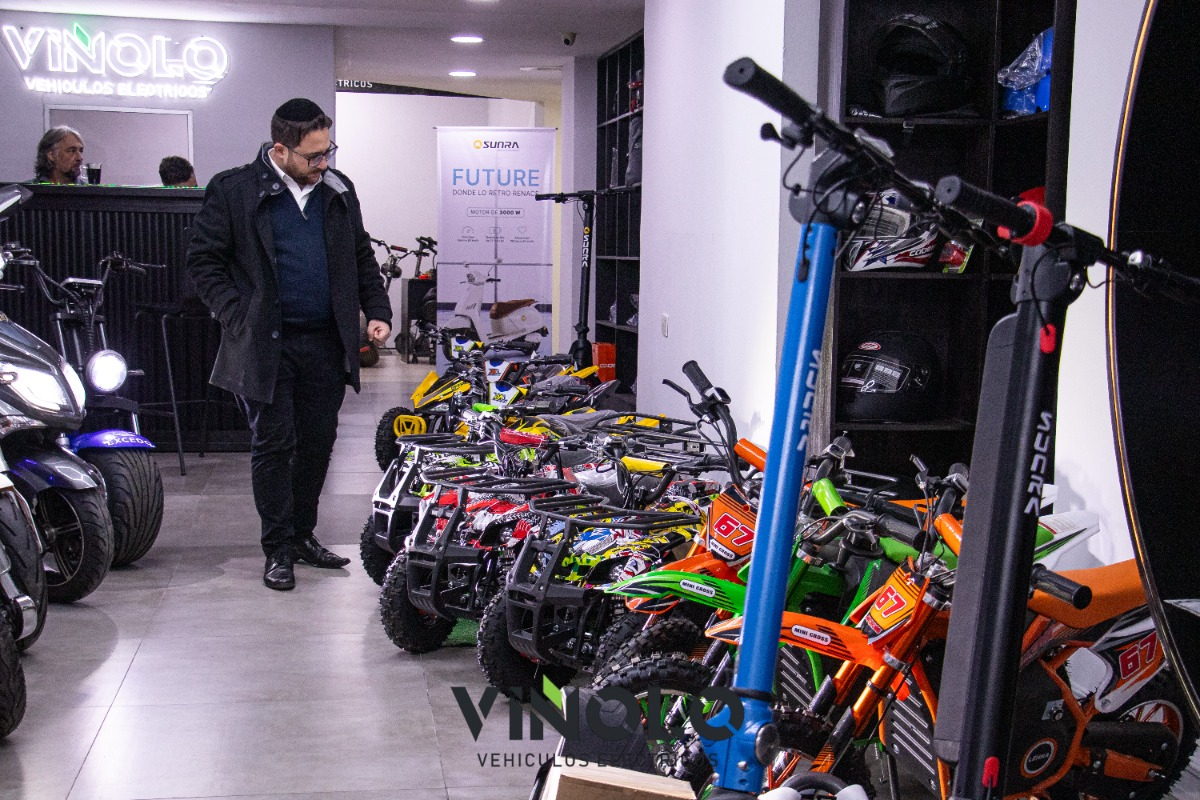 Moto Eléctrica Vintage Litio Sunra 3000w + Casco Y Envio / M - Imagen 16