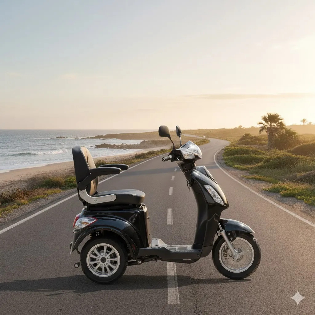 Triciclo Electrico Sunra Shino Usado Baterias Nuevas / G - Imagen 2