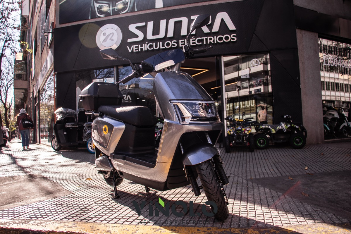 Moto Electrica Robot S Sunra 100km + Envio + Casco / M - Imagen 13