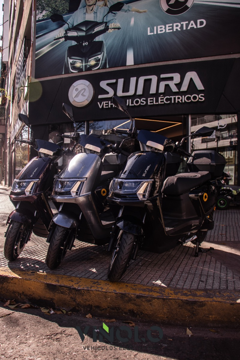 Moto Electrica Robot S Sunra 100km + Envio + Casco / M - Imagen 3