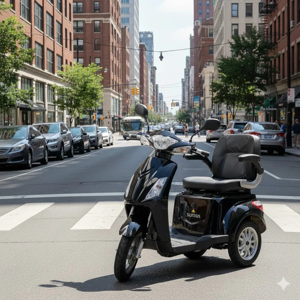 Triciclo Electrico Sunra Shino Usado Baterias Nuevas / G - Imagen 7