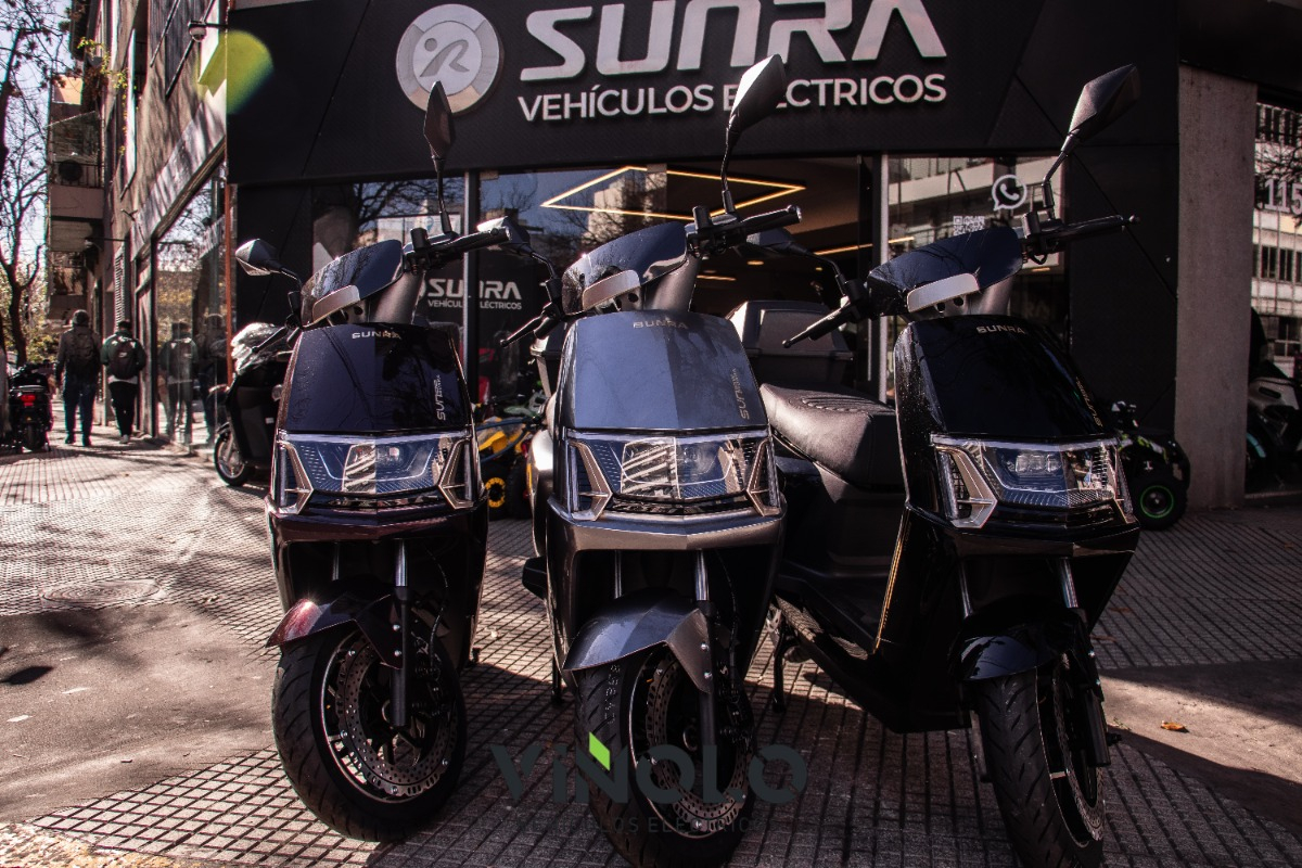 Moto Electrica Robot S Sunra 100km + Envio + Casco / M - Imagen 24