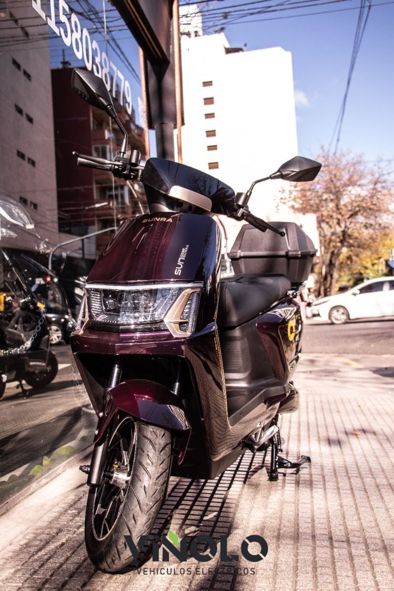 Moto Electrica Robot S Sunra 100km + Envio + Casco / M - Imagen 22