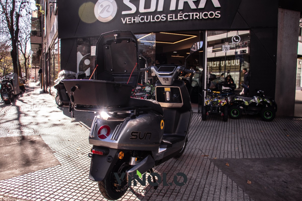 Moto Electrica Robot S Sunra 100km + Envio + Casco / M - Imagen 9