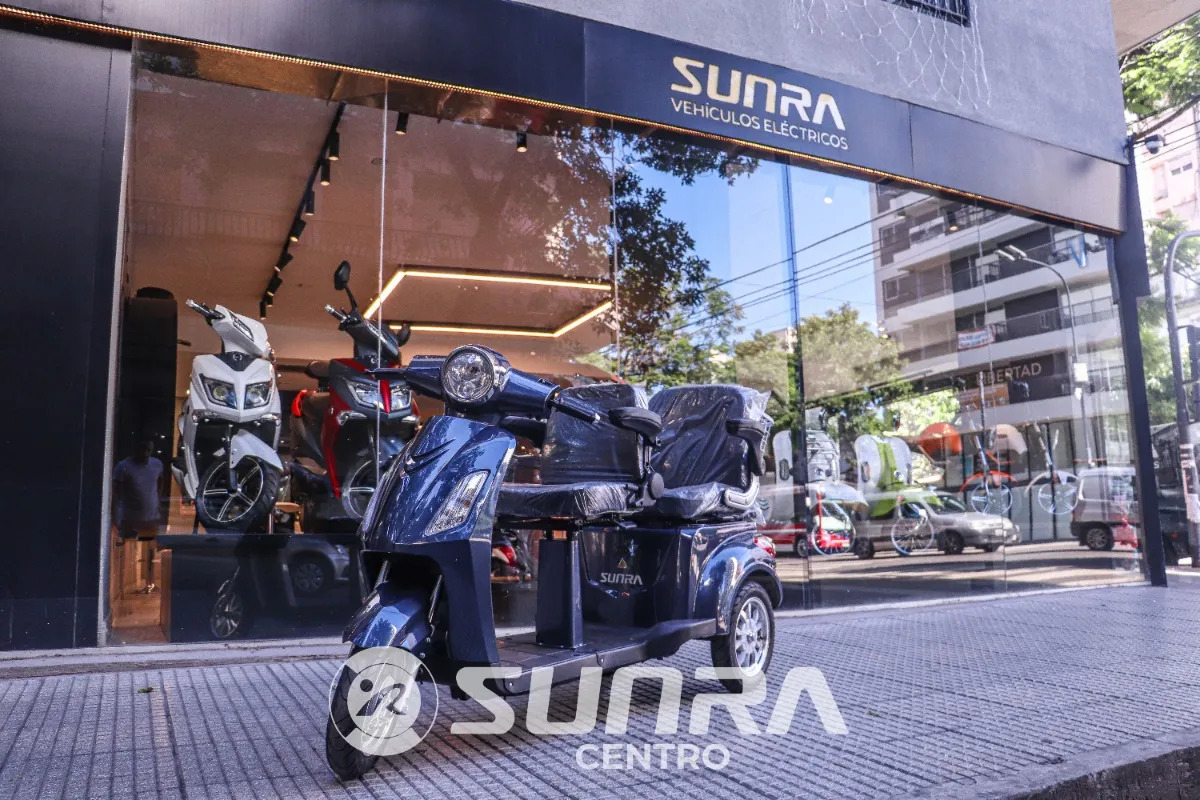 Triciclo Electrico Para Ciudad Sunra Shinox Usado / E - Imagen 2