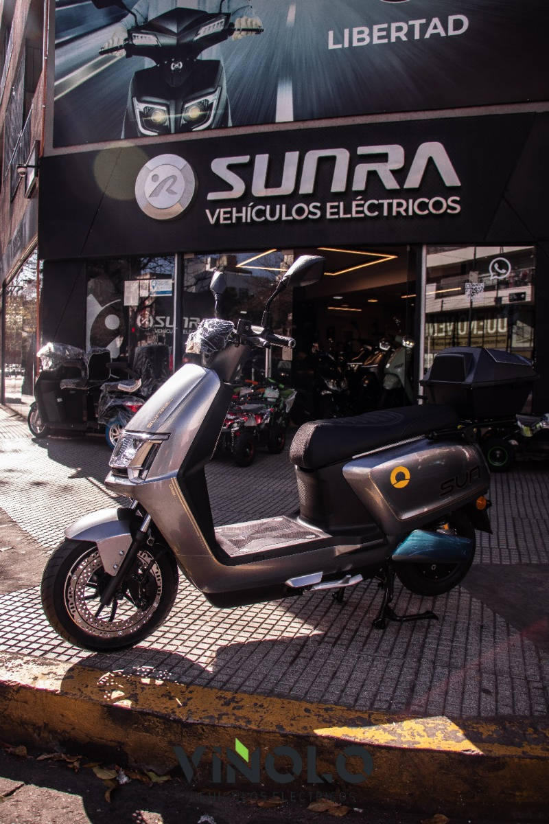 Moto Electrica Robot S Sunra 100km + Envio + Casco / M - Imagen 7