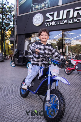 Moto Mini Enduro Para Niños Sunra Casco + Envio / M - Imagen 4