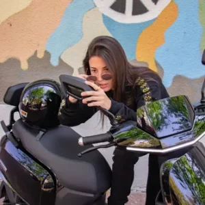 Moto Electrica Robot S Sunra 100km + Envio + Casco / M