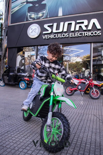 Moto Mini Enduro Para Niños Sunra Casco + Envio / M - Imagen 2