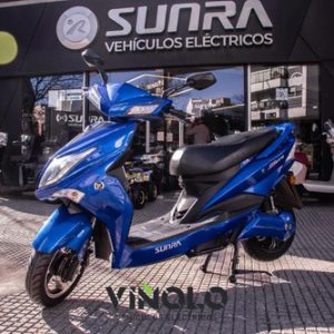 Moto Electrica Sunra Hawk Usada Gel Baterias Nuevas / G