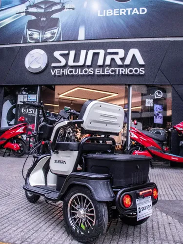 Triciclo Electrico A6 Sunra Ideal 3ra Edad Envio + Casco / M - Imagen 9