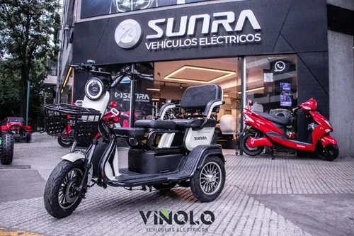 Triciclo Electrico A6 Sunra Ideal Jubilados + Casco / M - Imagen 18