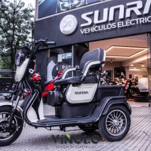 Triciclo Electrico A6 Sunra Ideal 3ra Edad Envio + Casco / M