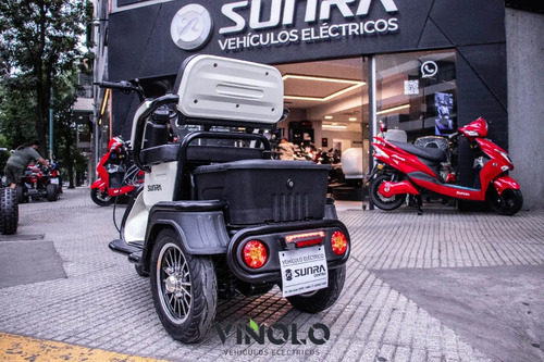Triciclo Electrico A6 Sunra Ideal Jubilados + Casco / M - Imagen 11