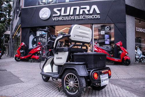 Triciclo Electrico A6 Sunra Ideal 3ra Edad Envio + Casco / M - Imagen 10