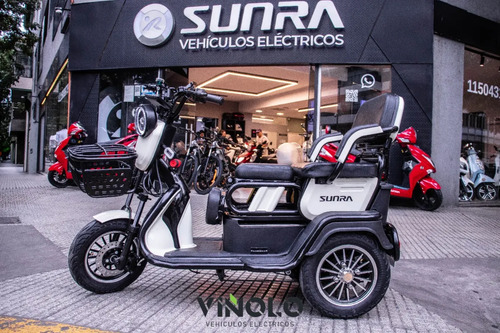 Triciclo Electrico A6 Sunra Ideal 3ra Edad Envio + Casco / M - Imagen 13