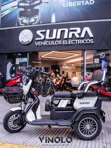 Triciclo Electrico A6 Sunra Ideal 3ra Edad Envio + Casco / M - Imagen 20
