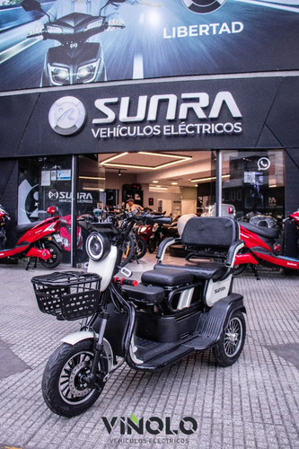 Triciclo Electrico A6 Sunra Ideal Jubilados + Casco / M - Imagen 16