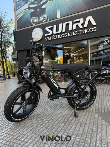 Bicicleta V8 Electrica Sunra + Camiseta Mundial Regalo / E - Imagen 3