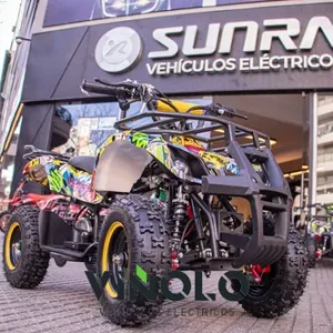 Cuatriciclo Electrico Para Niños Sunra + Casco/envio / M