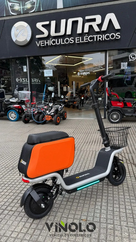 Monopatín Electrico Sunra S20 Con Asiento Baulera / M - Imagen 11