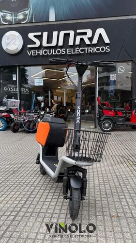 Monopatín Electrico Sunra S20 Con Asiento Baulera / M - Imagen 6