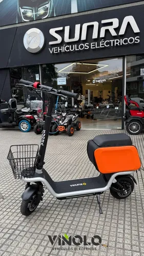 Monopatín Electrico Sunra S20 Con Asiento Baulera / M - Imagen 2