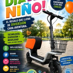Monopatin Con Asiento Sunra S20 Con Baulera Envios / E