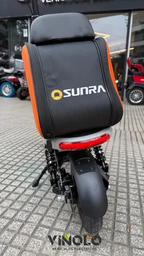 Monopatín Electrico Sunra S20 Con Asiento Baulera / M - Imagen 12