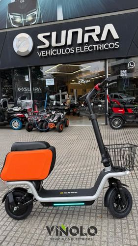 Monopatín Electrico Sunra S20 Con Asiento Baulera / M - Imagen 16
