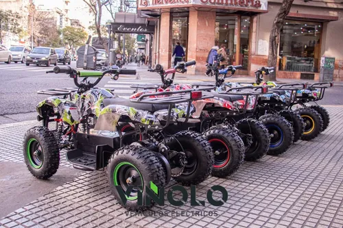 Cuatriciclo Eléctrico Para Niños Sunra + Casco Envio / M - Imagen 4