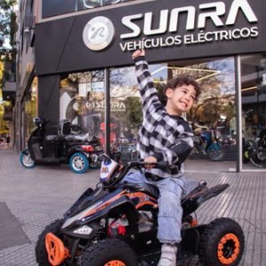 Cuatri Para Niños Electrico Sunra + Envios / E