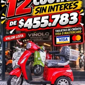 Triciclo Electrico Golf Country Adultos Paseos Envios / E