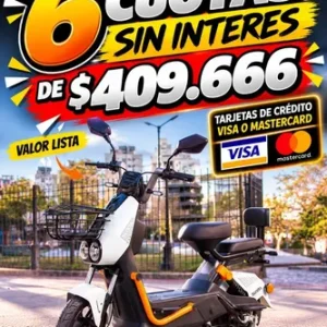 Scooter Electrico Sunra Astro Envios A Todo El Pais / G