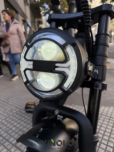 Bicicleta Scooter Dos Asientos V8 Eléctrica Sunra M - Imagen 9