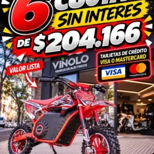 Mini Enduro Electrica Sunra Para Niños Sunra 25kmh / G