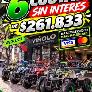 Cuatriciclo Sunra 800w Para Niños + Casco / M